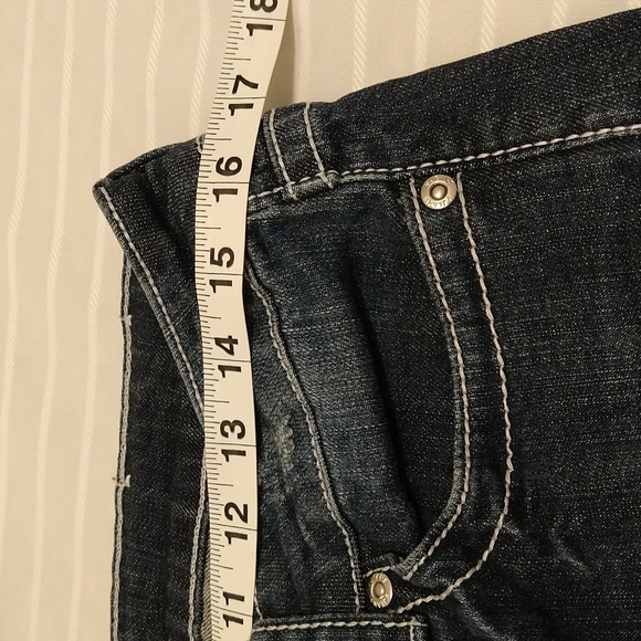 Vigoss Women Dark Bootcut Blue Jeans - Picture 5 of 12